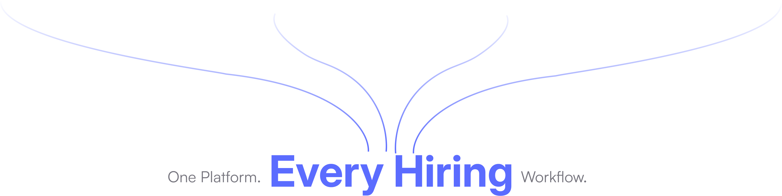 One Platform Every Hiring workflow